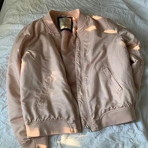 pink bomber jacket ✨